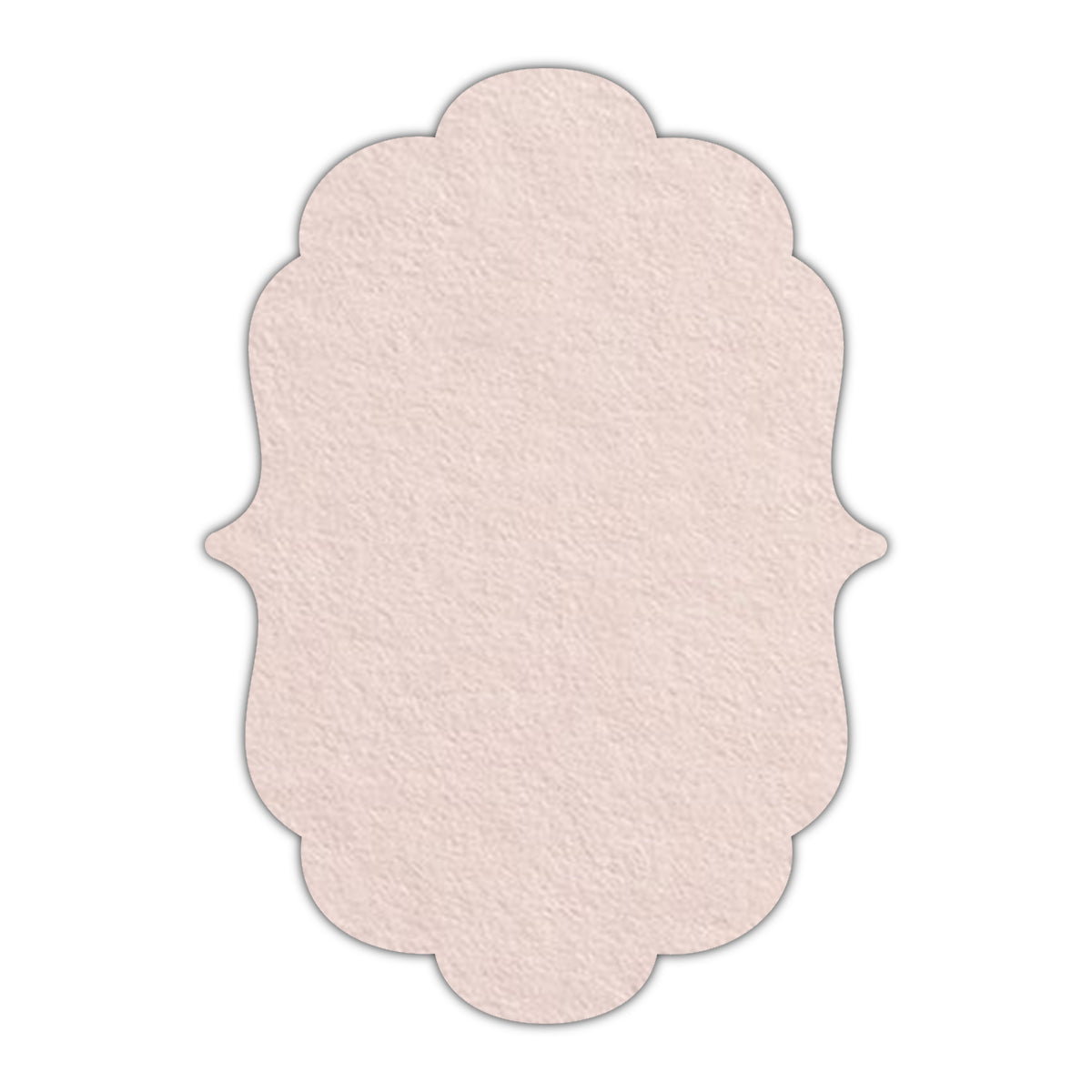 CMYK Print on Chardonnay Cardstock | Shape P8 | 3" x 5"