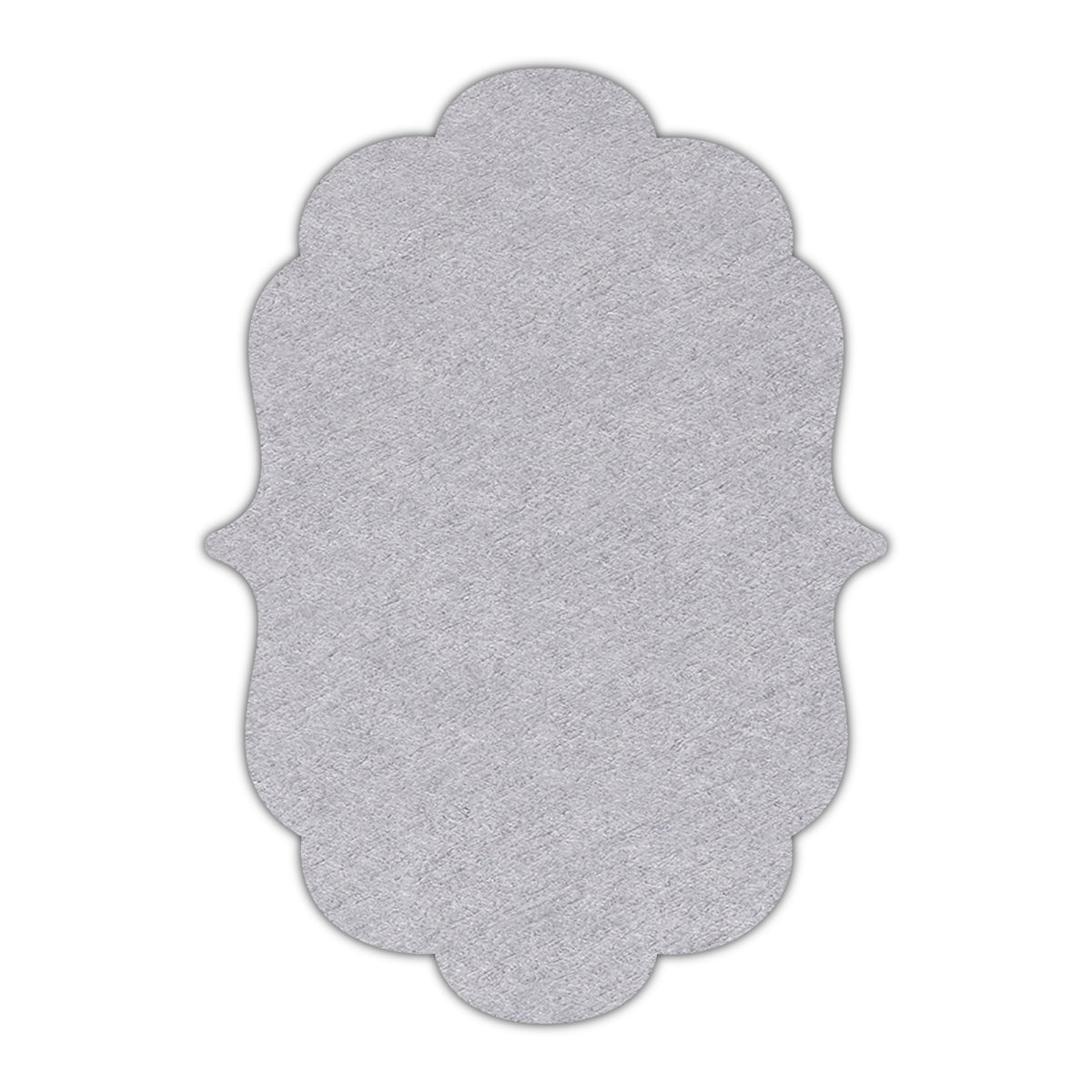 CMYK Print on Cool Grey Cardstock | Shape P8 | 8.5" x 11"