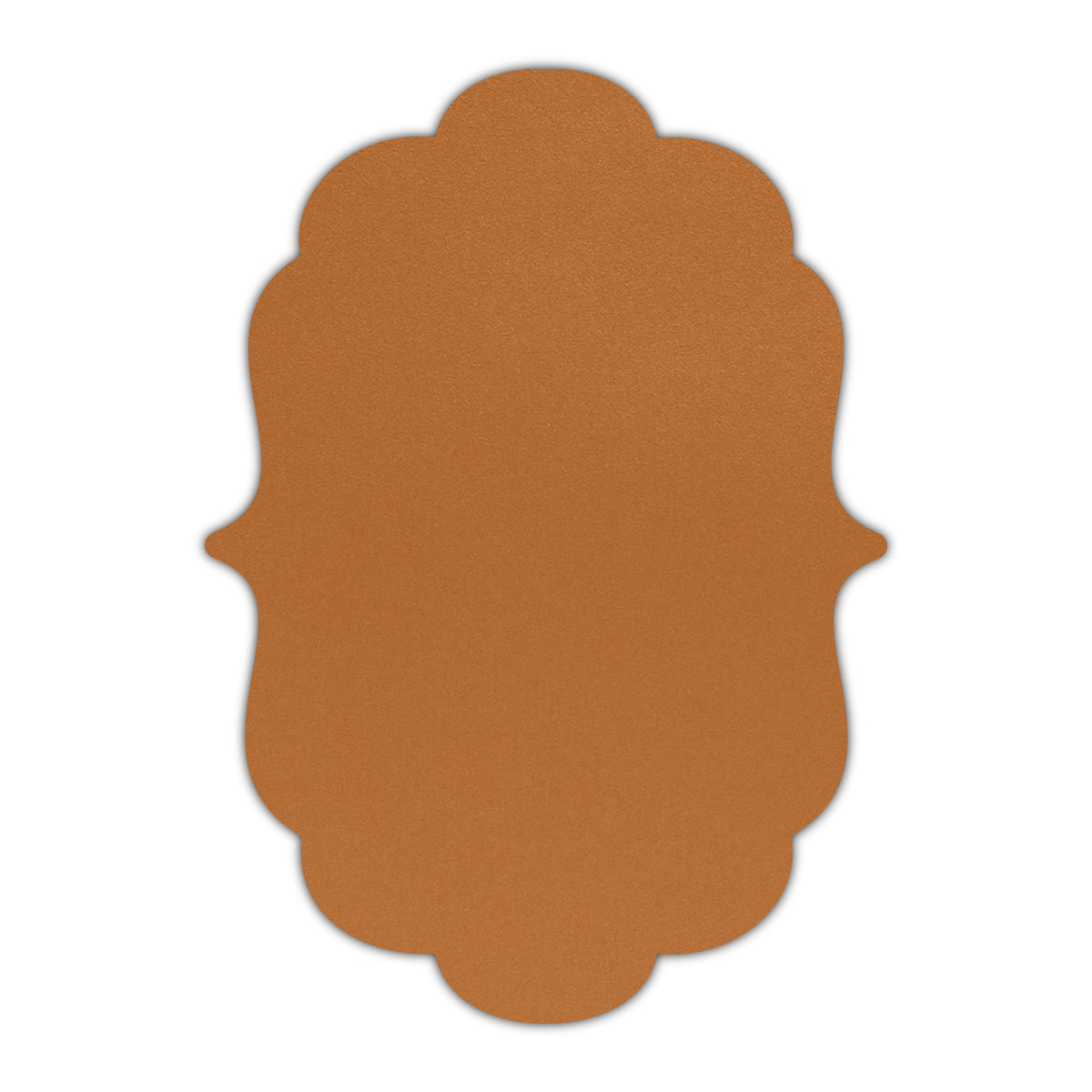 CMYK Print on Shimmer Copper Cardstock | Shape P8 | 12" x 18"