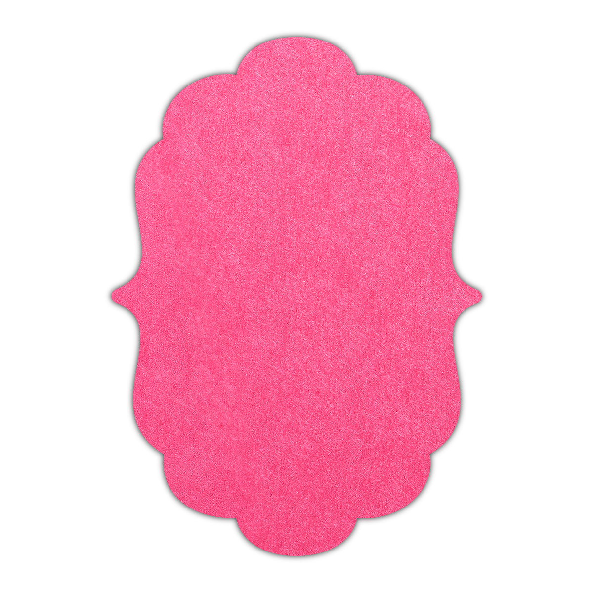 CMYK Print on Hot Pink Cardstock | Shape P8 | 5" x 8"