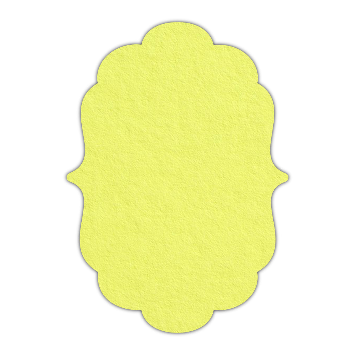 CMYK Print on Key Lime Cardstock | Shape P8 | 3" x 5"