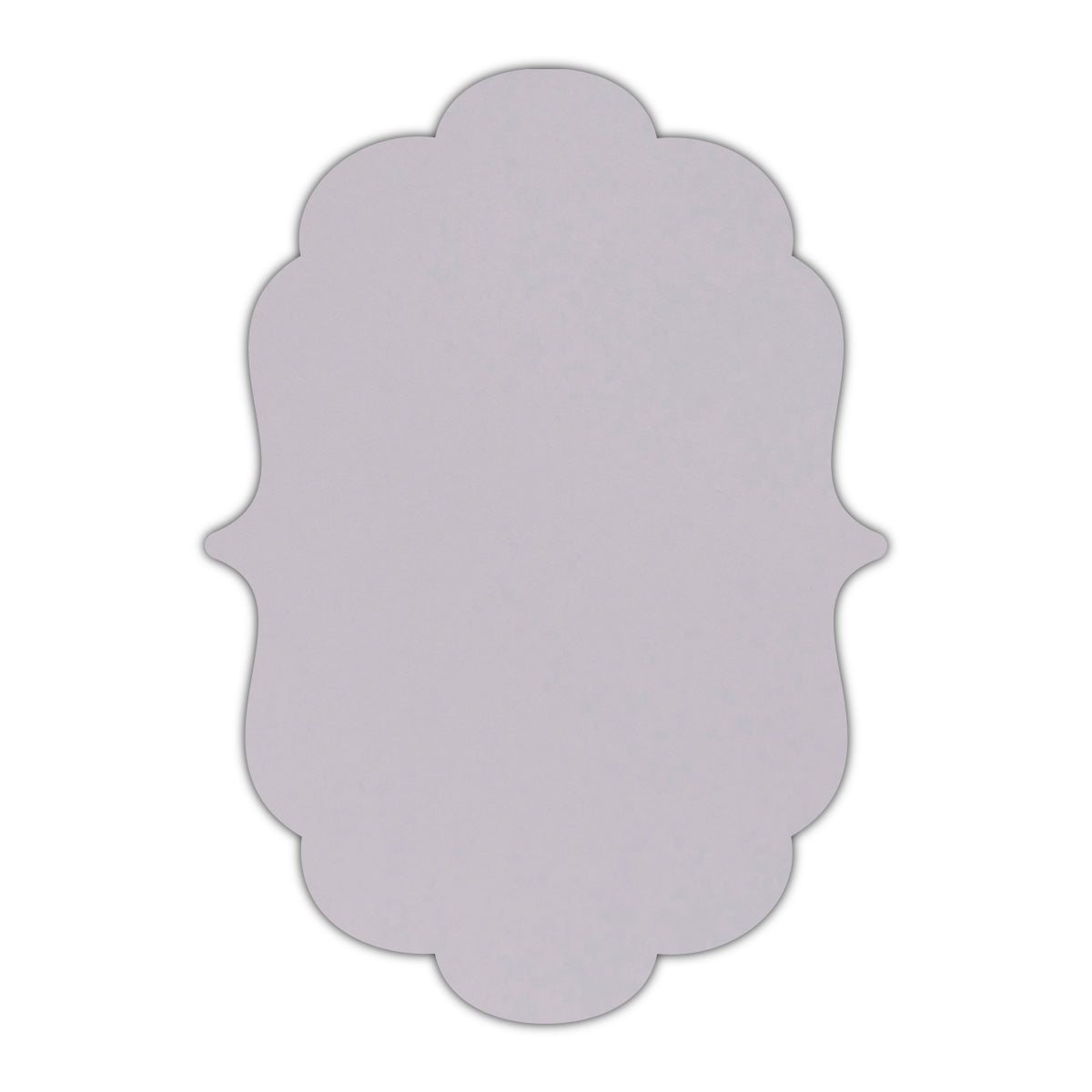 CMYK Print on Shimmer Kunzite Cardstock | Shape P8 | 3" x 4"