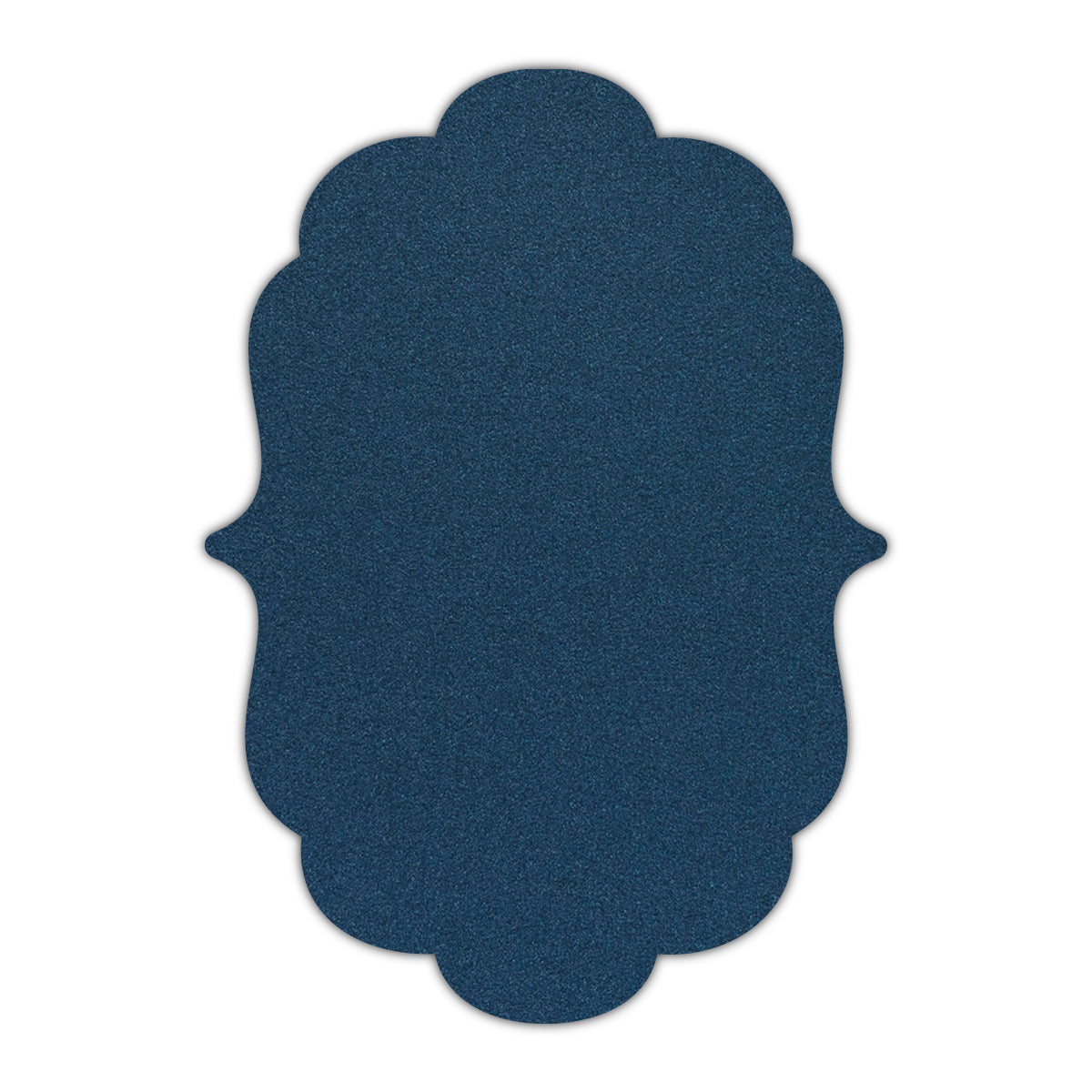 CMYK Print on Shimmer Lapis Cardstock | Shape P8 | 4.25" x 5.5"