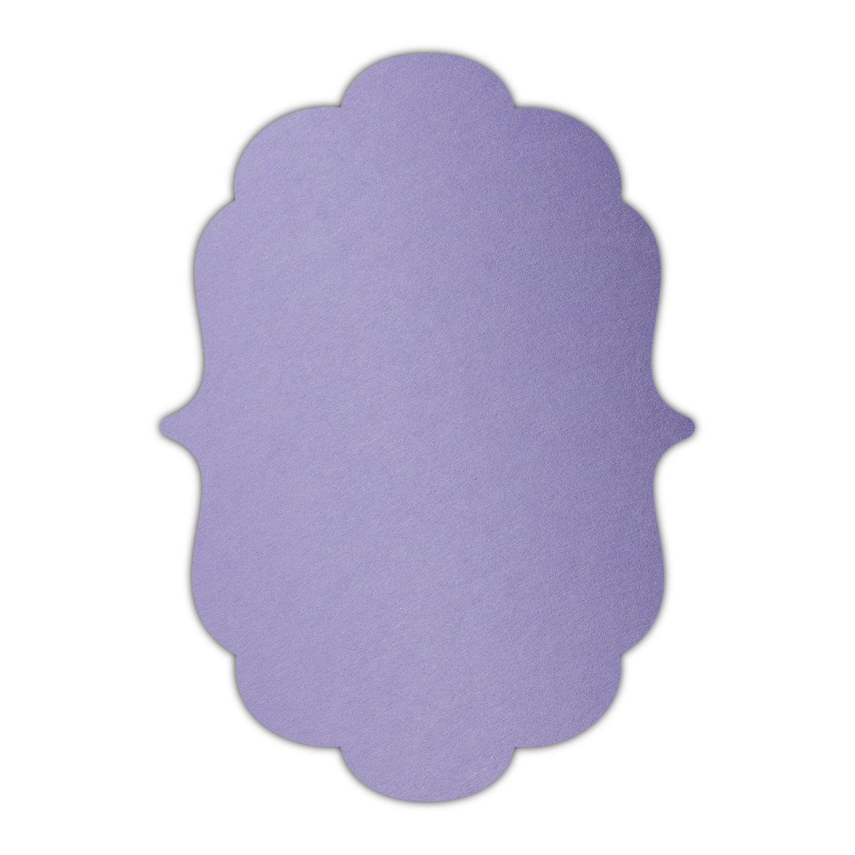 CMYK Print on Lavender Cardstock | Shape P8 | 6" x 9"