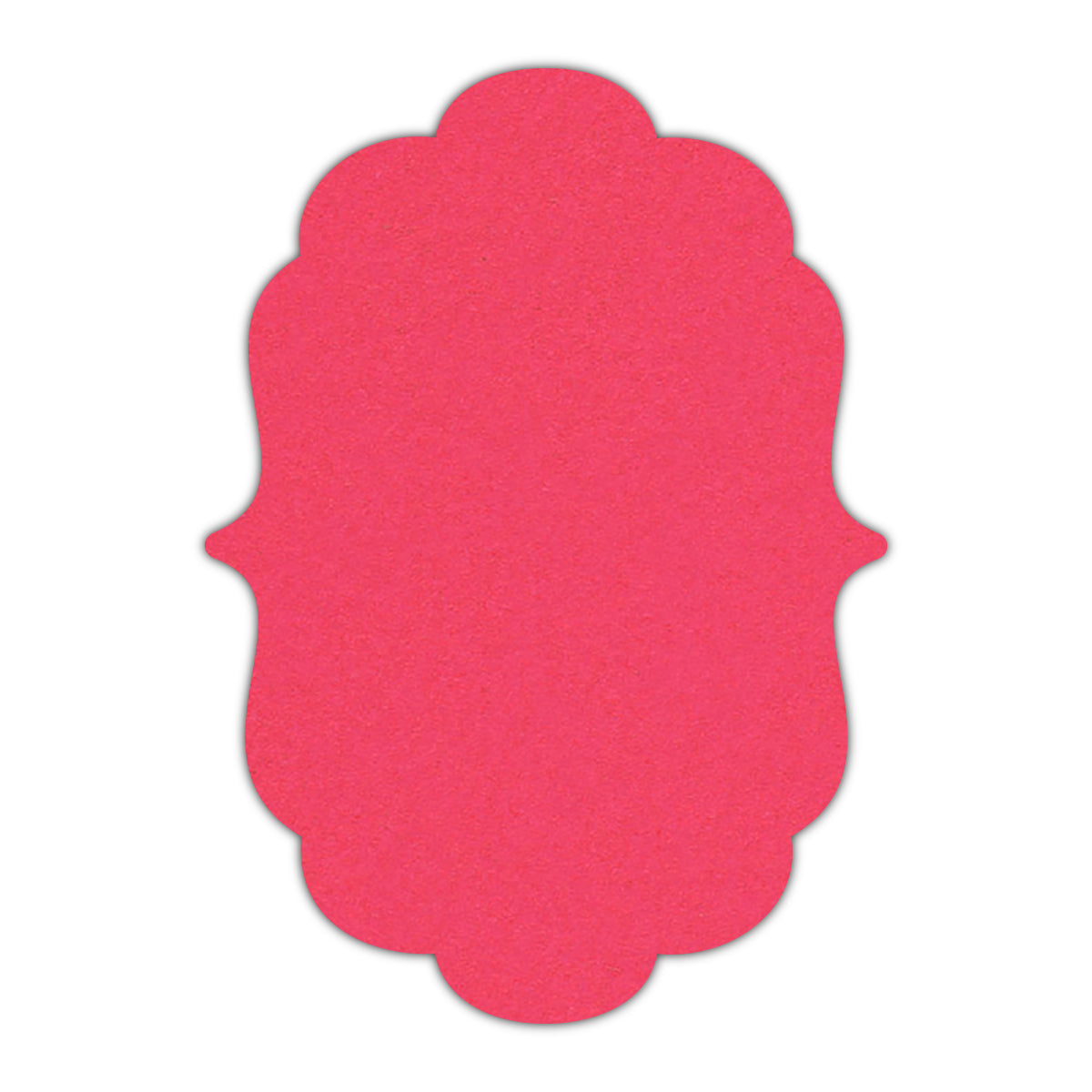 CMYK Print on Lipstick Cardstock | Shape P8 | 3" x 4"