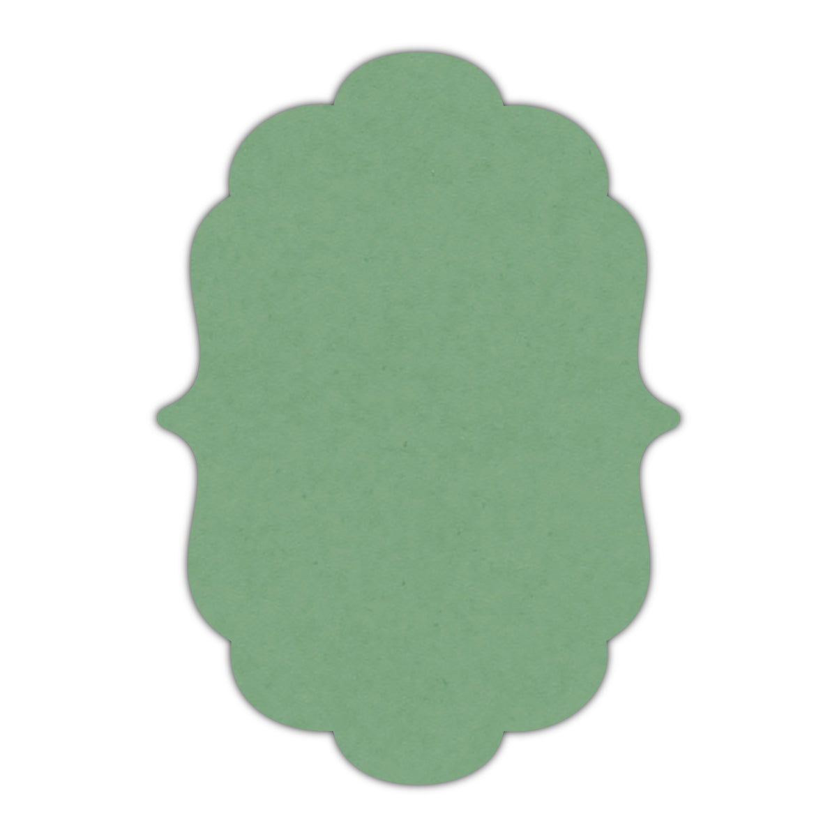 CMYK Print on Matcha Tea Cardstock | Shape P8 | 11" x 14"