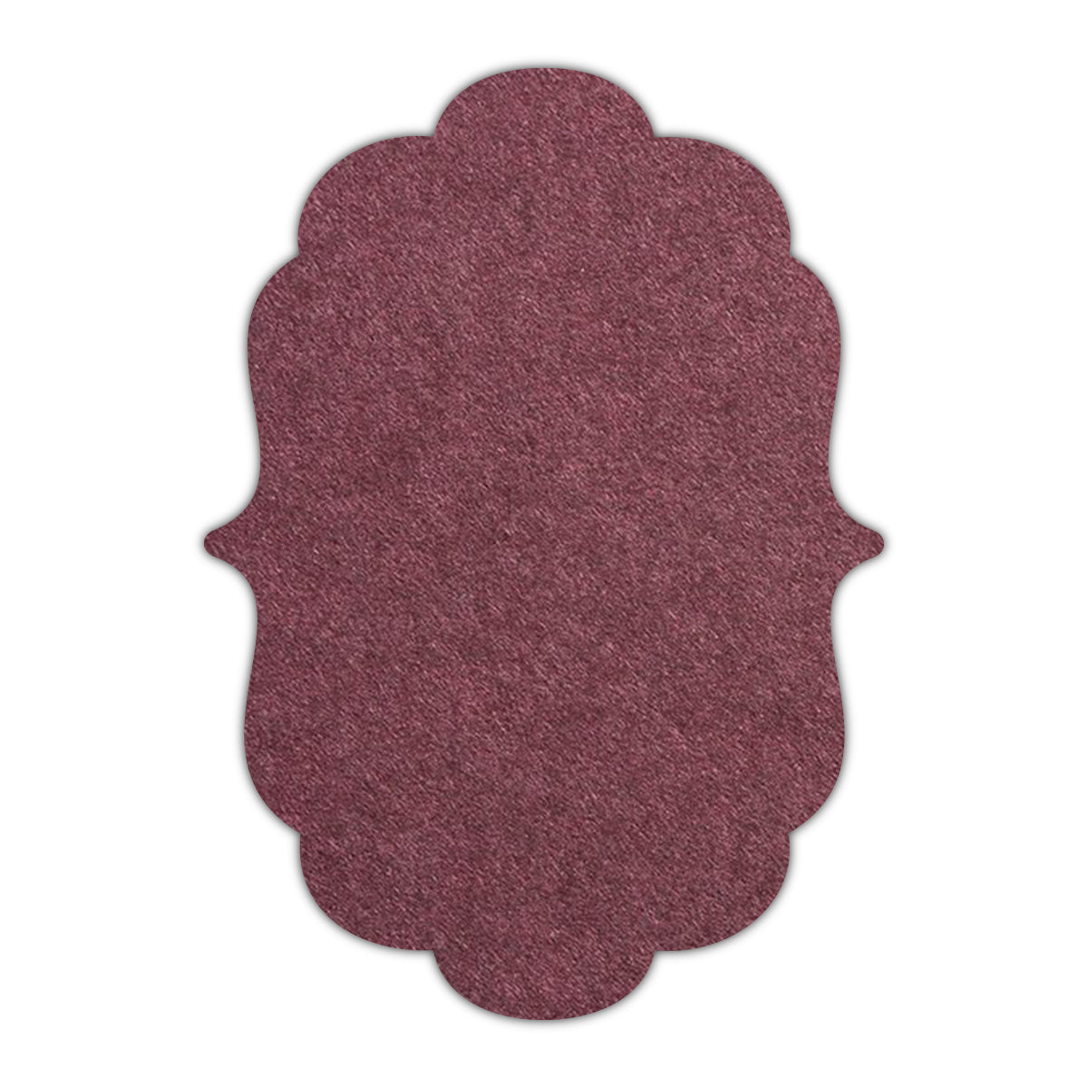 CMYK Print on Merlot Cardstock | Shape P8 | 12" x 18"