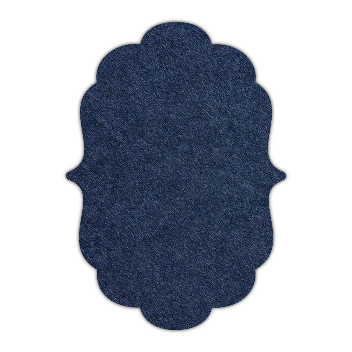 CMYK Print on Midnight Blue Cardstock | Shape P8 | 12" x 18"