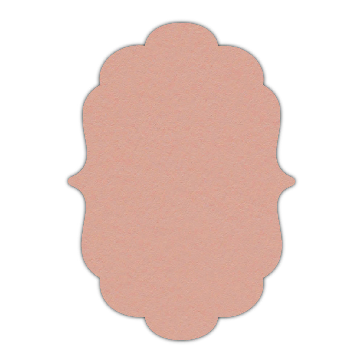 CMYK Print on Old Rose Cardstock | Shape P8 | 3.5" x 5"