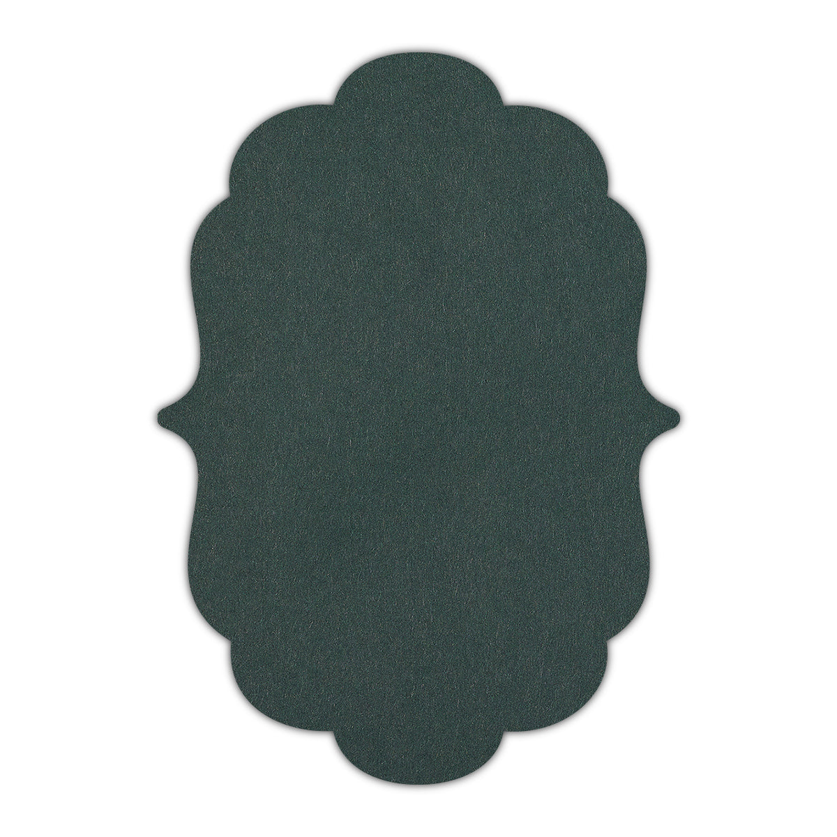 CMYK Print on Racing Green Cardstock | Shape P8 | 3" x 4"