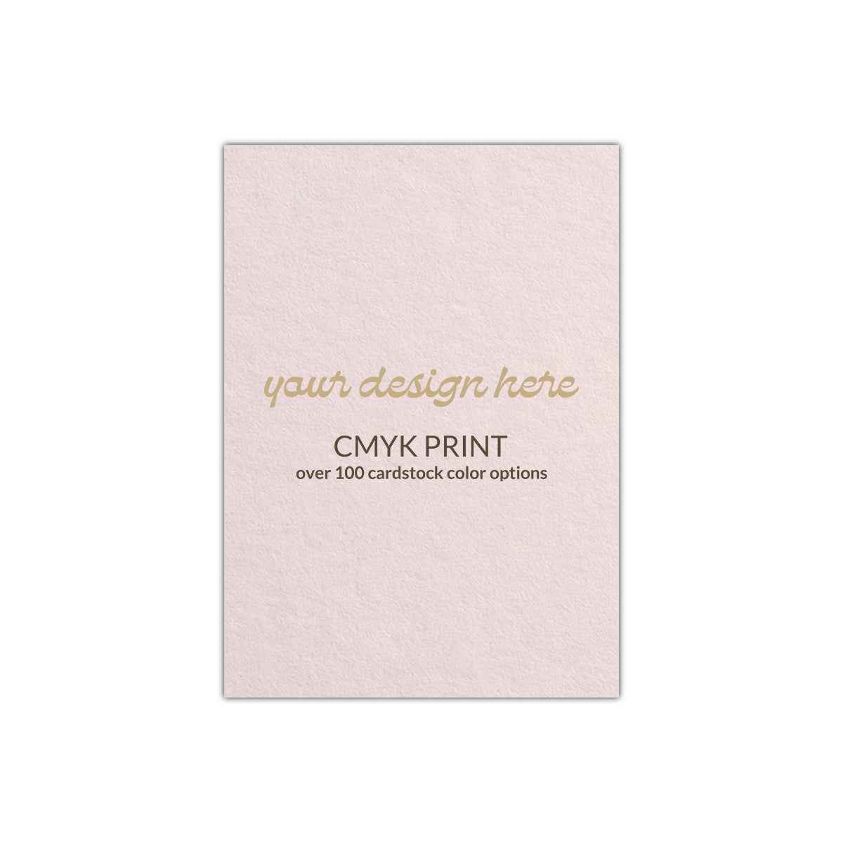 Rectangle Card | CMYK Print | 3" x 4"