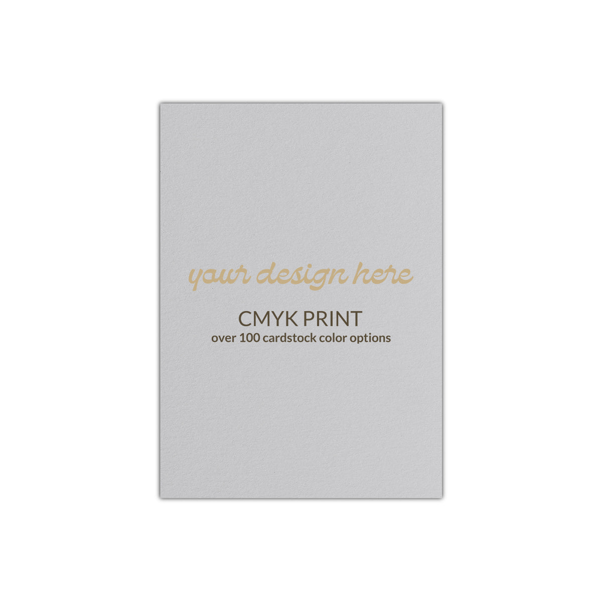 Rectangle Card | CMYK Print | 2.5" x 3.5"