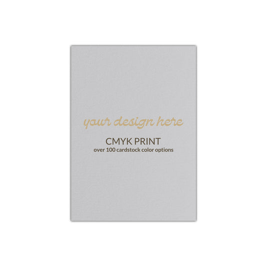 Rectangle Card | CMYK Print | 2.5" x 3.5"