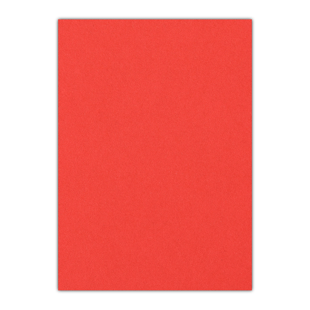 CMYK Print on Bright Red Cardstock | Shape P90 | 8.5" x 11"