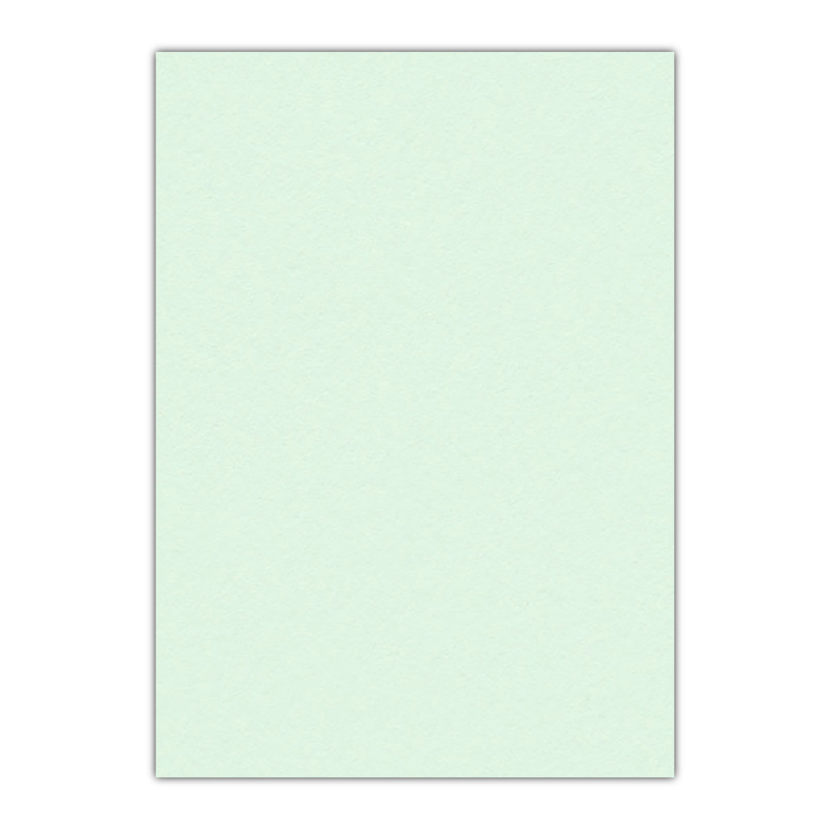 CMYK Print on Pastel Green Cardstock | Shape P90 | 8.5" x 11"