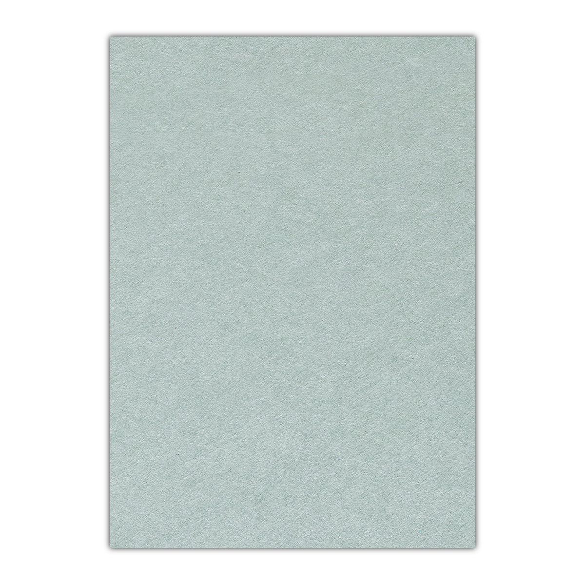 CMYK Print on Powder Green Cardstock | Shape P90 | 8.5" x 11"
