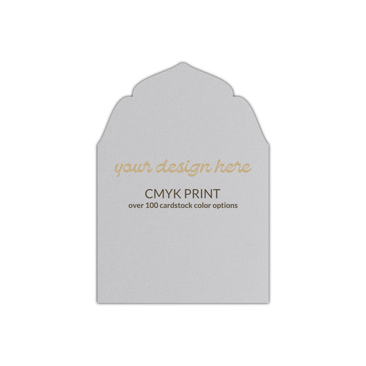 Shape P91 Diecut Card | CMYK Print | 2.5" x 3.5"