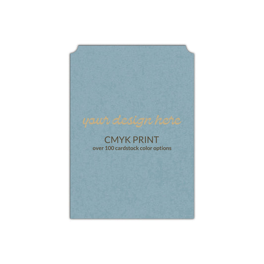 Shape P93 Diecut Card | CMYK Print | 3" x 4"