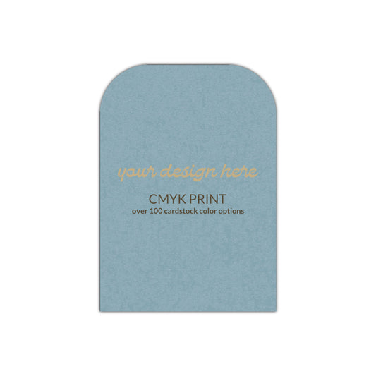 Shape P95 Diecut Card | CMYK Print | 2" x 3.5"