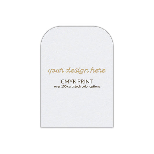 Shape P95 Diecut Card | CMYK Print | 2.5" x 3.5"