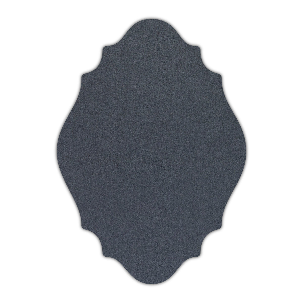 CMYK Print on Shimmer Anthracite Cardstock | Shape P9 | 8.5" x 11"