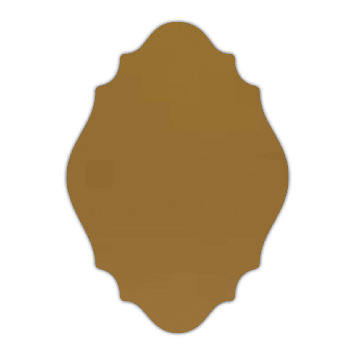 CMYK Print on Shimmer Antique Gold Cardstock | Shape P9 | 11" x 17"