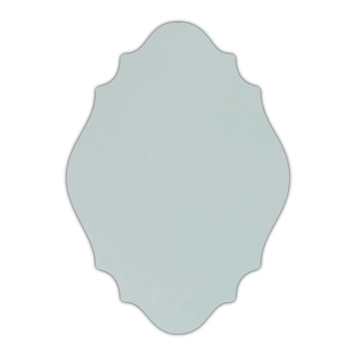 CMYK Print on Shimmer Aquamarine Cardstock | Shape P9 | 8" x 10"