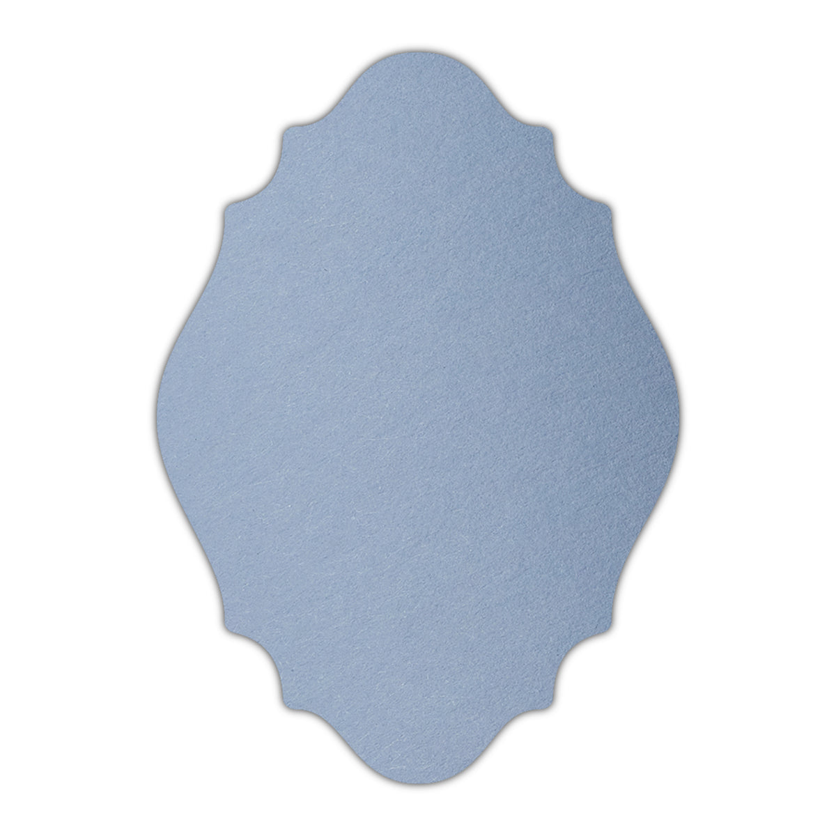 CMYK Print on Azure Blue Cardstock | Shape P9 | 5.5" x 8.5"