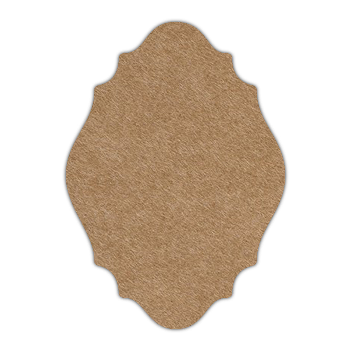 CMYK Print on Beach Sand Cardstock | Shape P9 | 4.25" x 5.5"