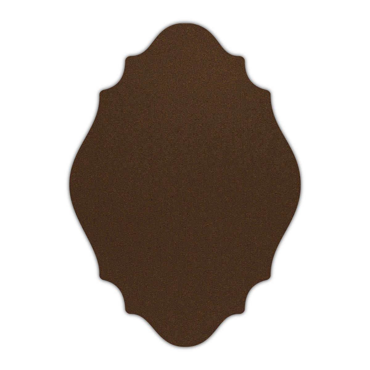 CMYK Print on Shimmer Bronze Cardstock | Shape P9 | 12" x 18"