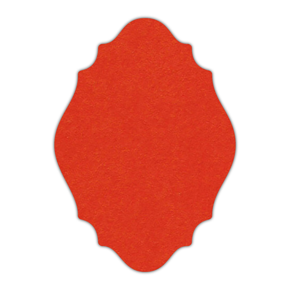 CMYK Print on Chili Pepper Cardstock | Shape P9 | 3" x 5"