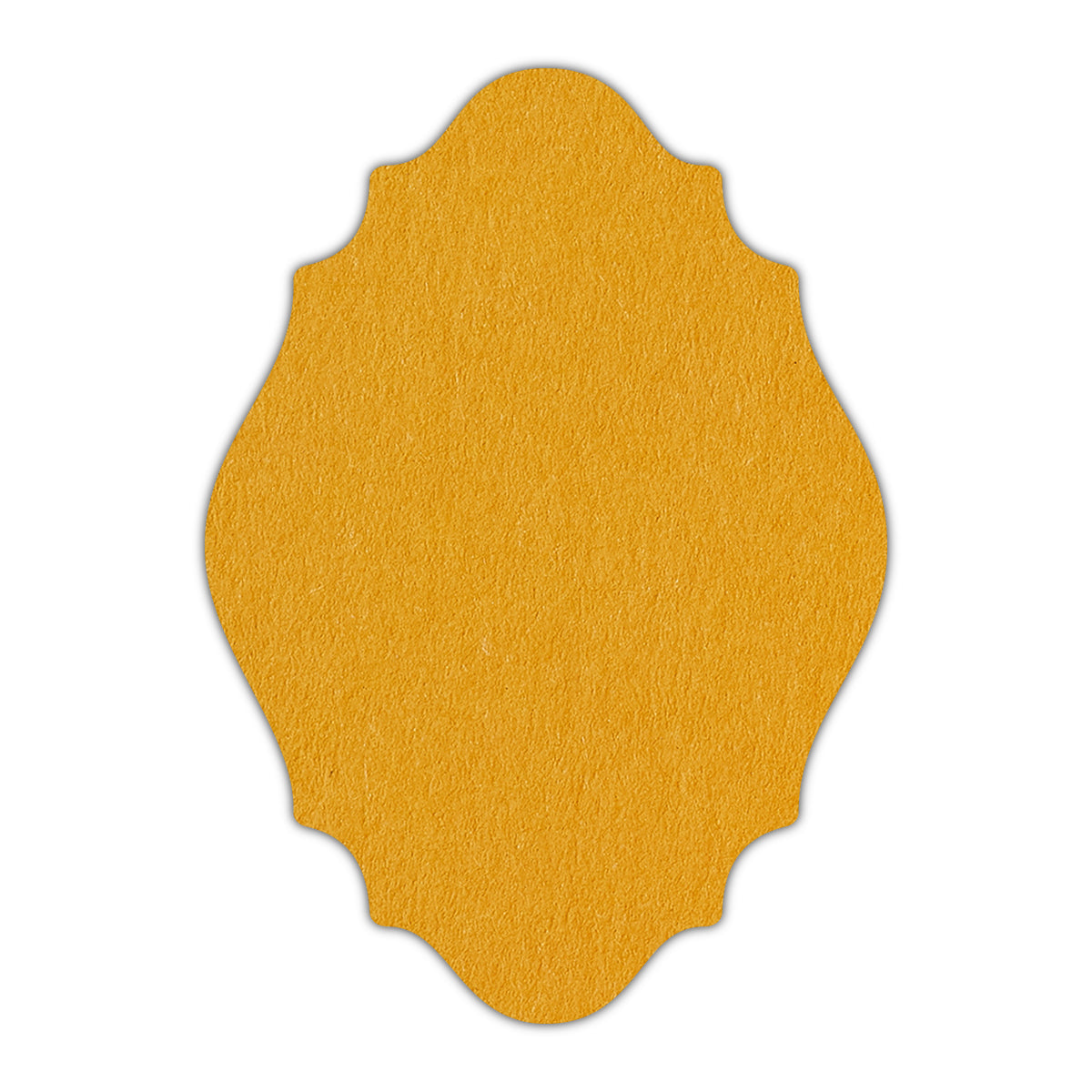 CMYK Print on Citrine Cardstock | Shape P9 | 3" x 5"