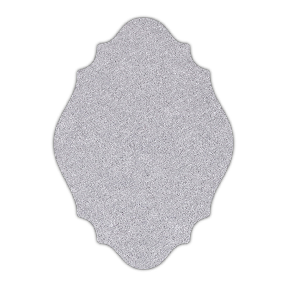 CMYK Print on Cool Grey Cardstock | Shape P9 | 8" x 10"