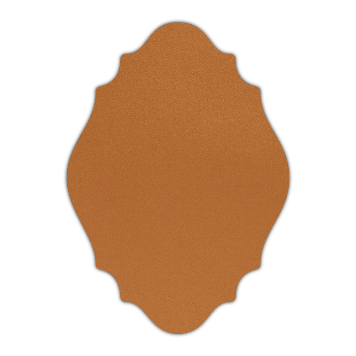 CMYK Print on Shimmer Copper Cardstock | Shape P9 | 6" x 9"