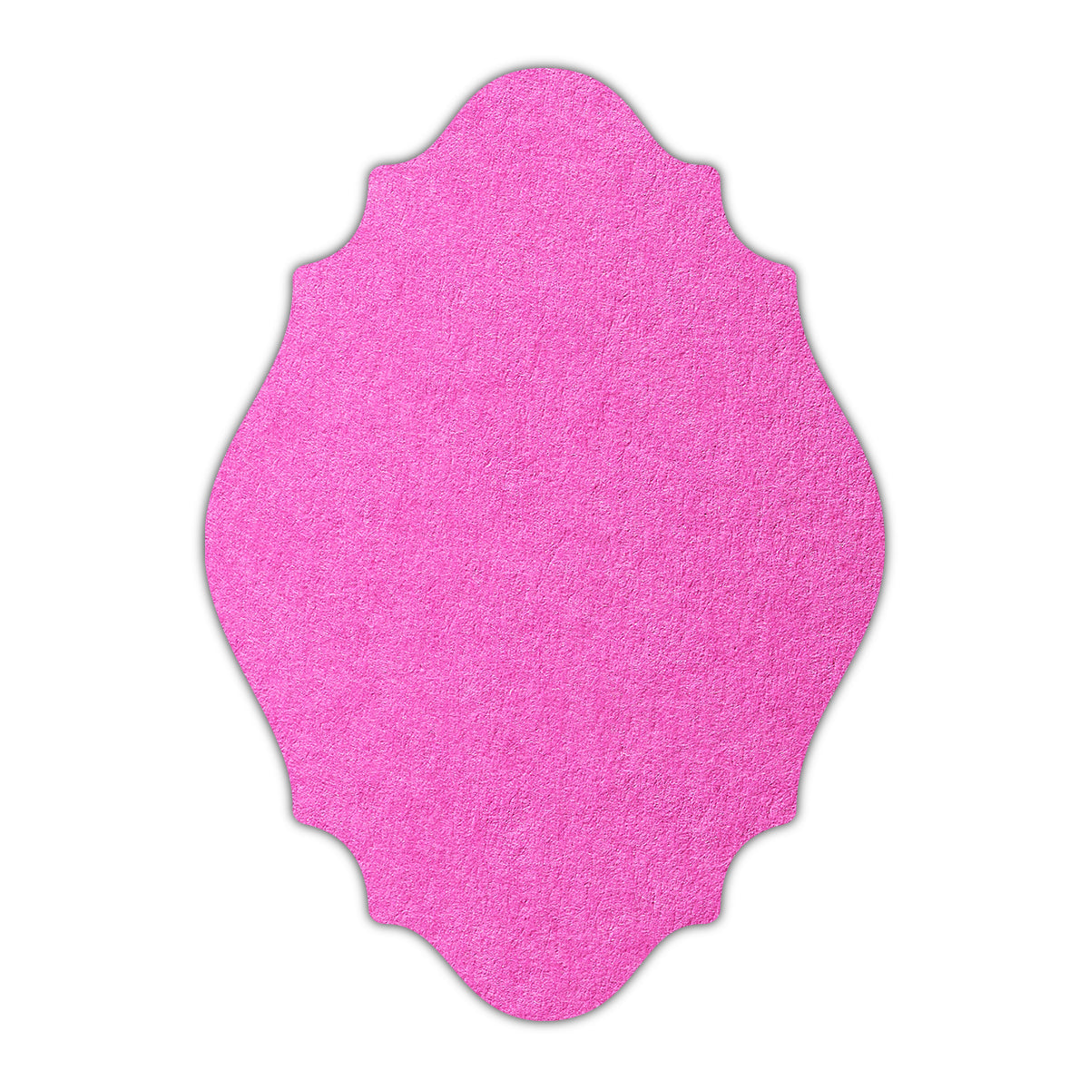 CMYK Print on Fuchsia Pink Cardstock | Shape P9 | 8.5" x 11"