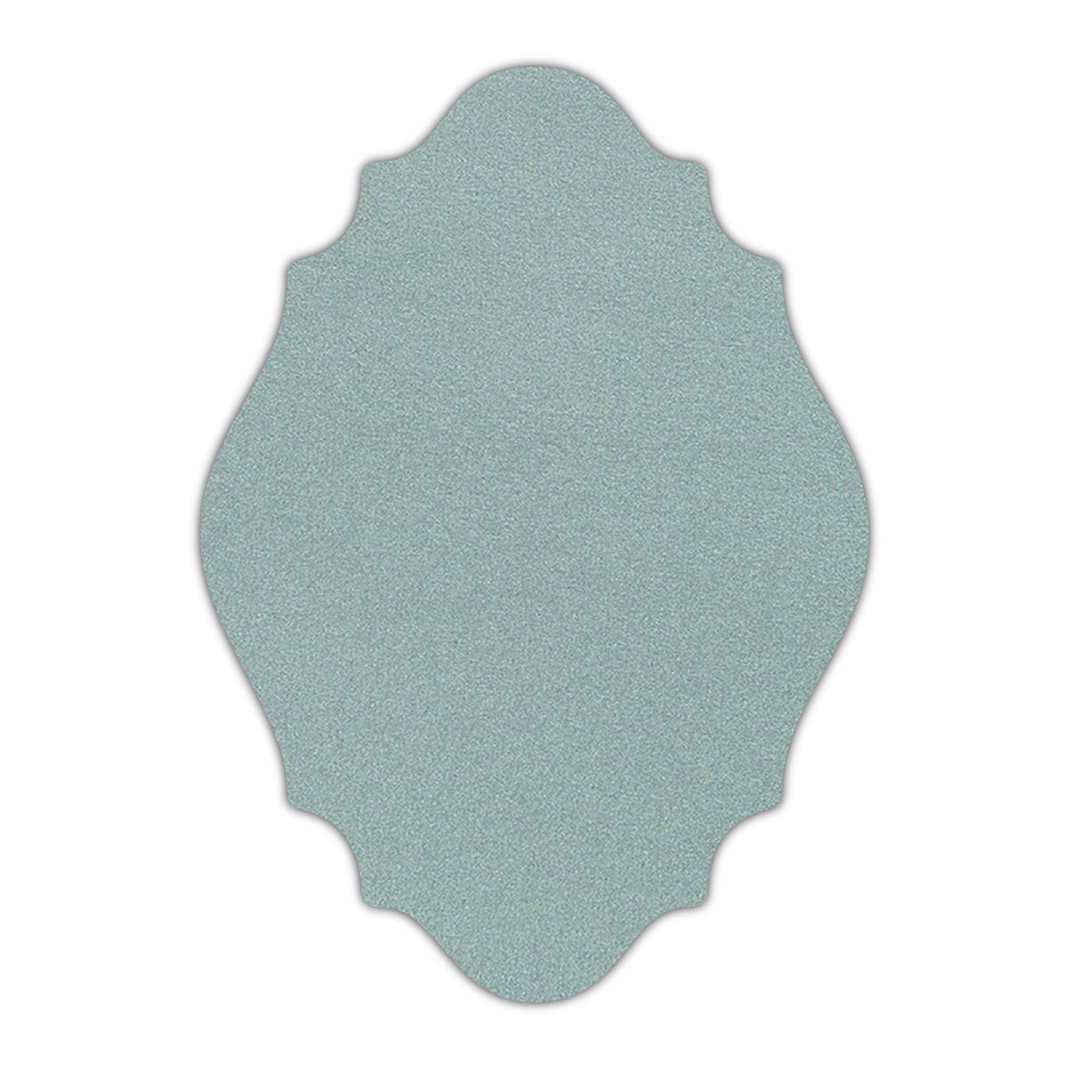 CMYK Print on Shimmer Galvanised Cardstock | Shape P9 | 3" x 5"