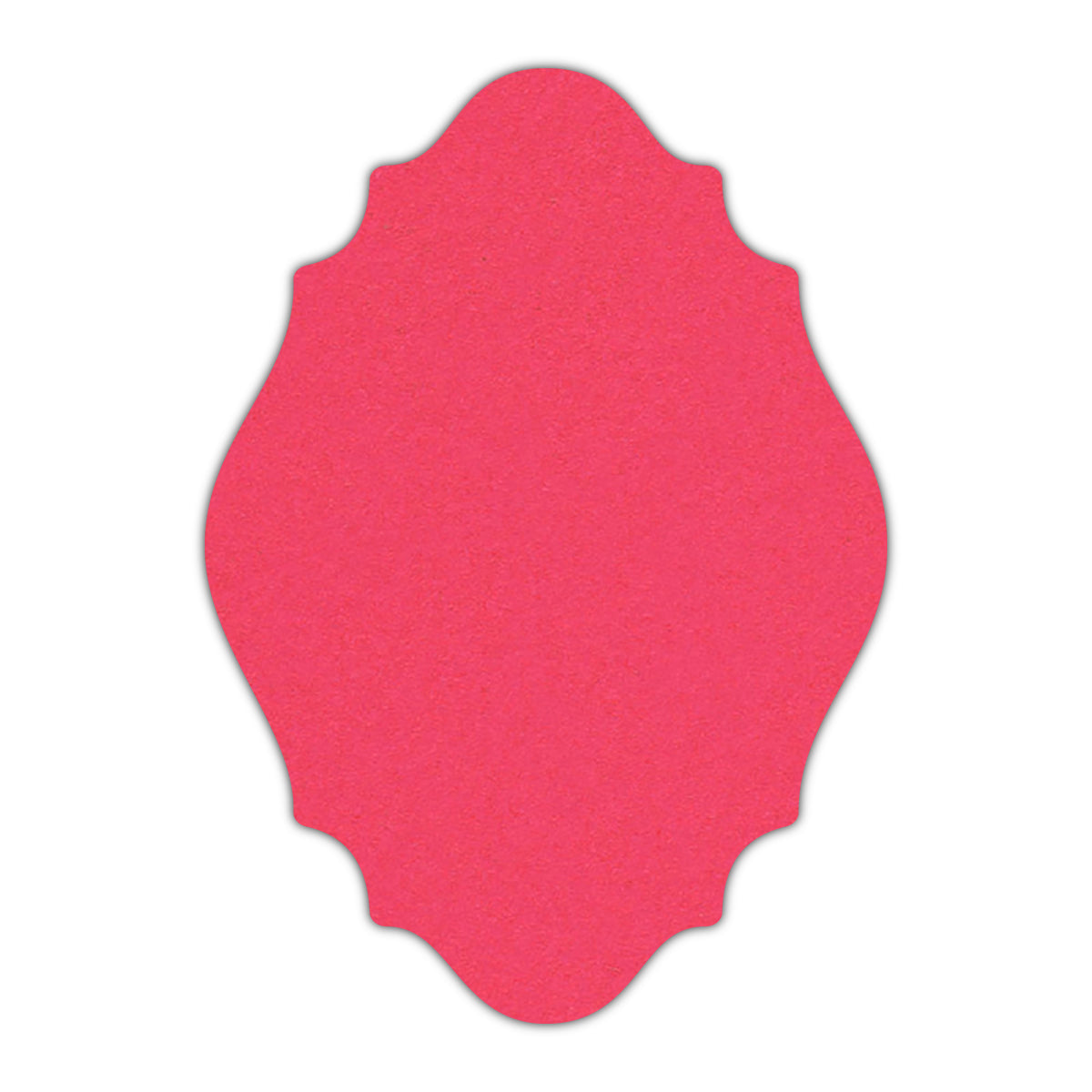 CMYK Print on Lipstick Cardstock | Shape P9 | 3" x 4"