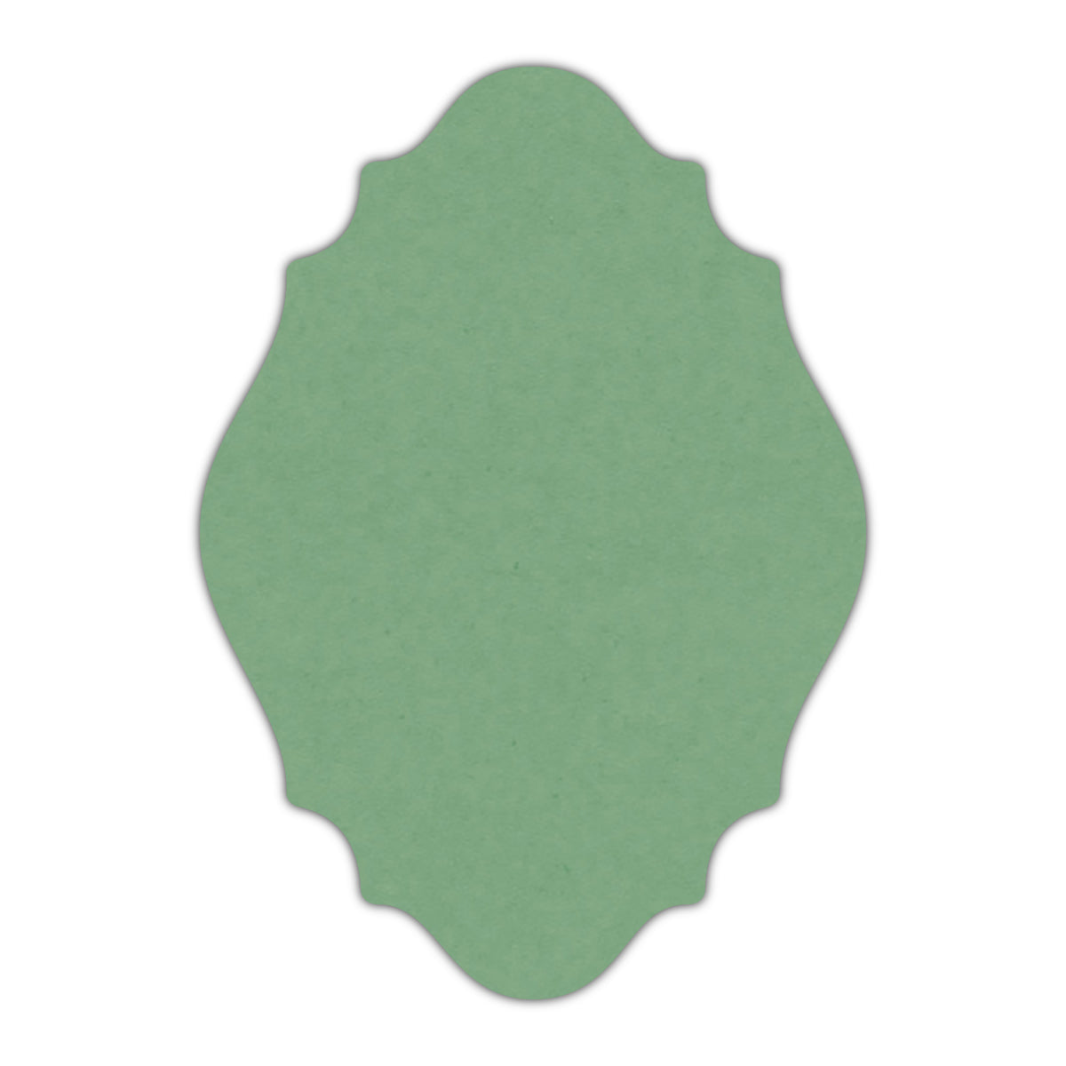 CMYK Print on Matcha Tea Cardstock | Shape P9 | 6" x 9"