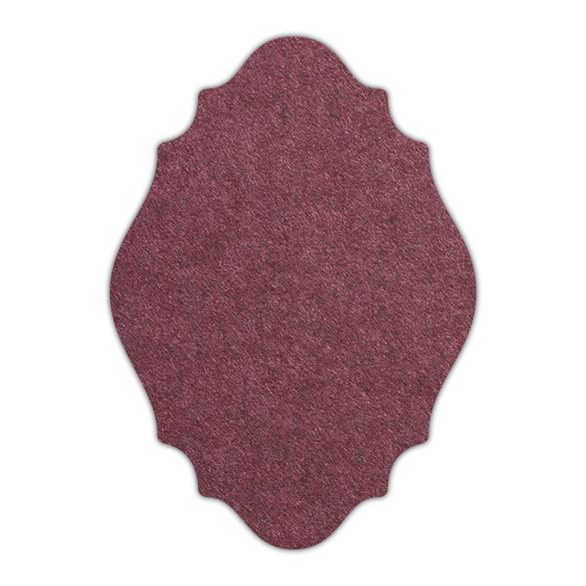 CMYK Print on Merlot Cardstock | Shape P9 | 4.25" x 5.5"