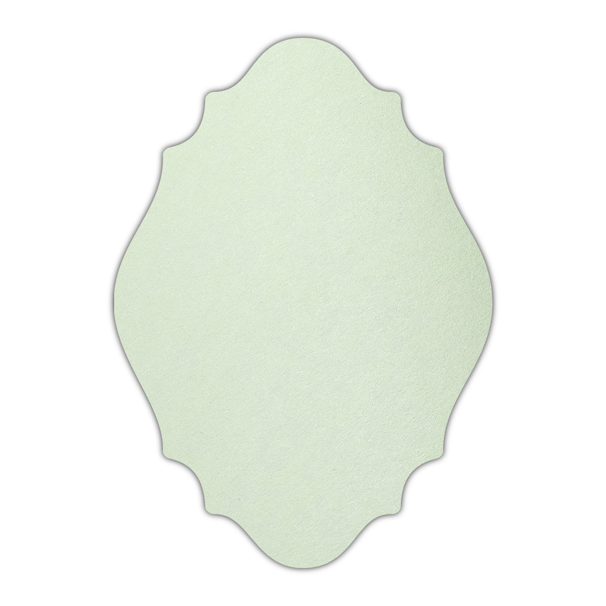 CMYK Print on Pistachio Cardstock | Shape P9 | 12" x 18"