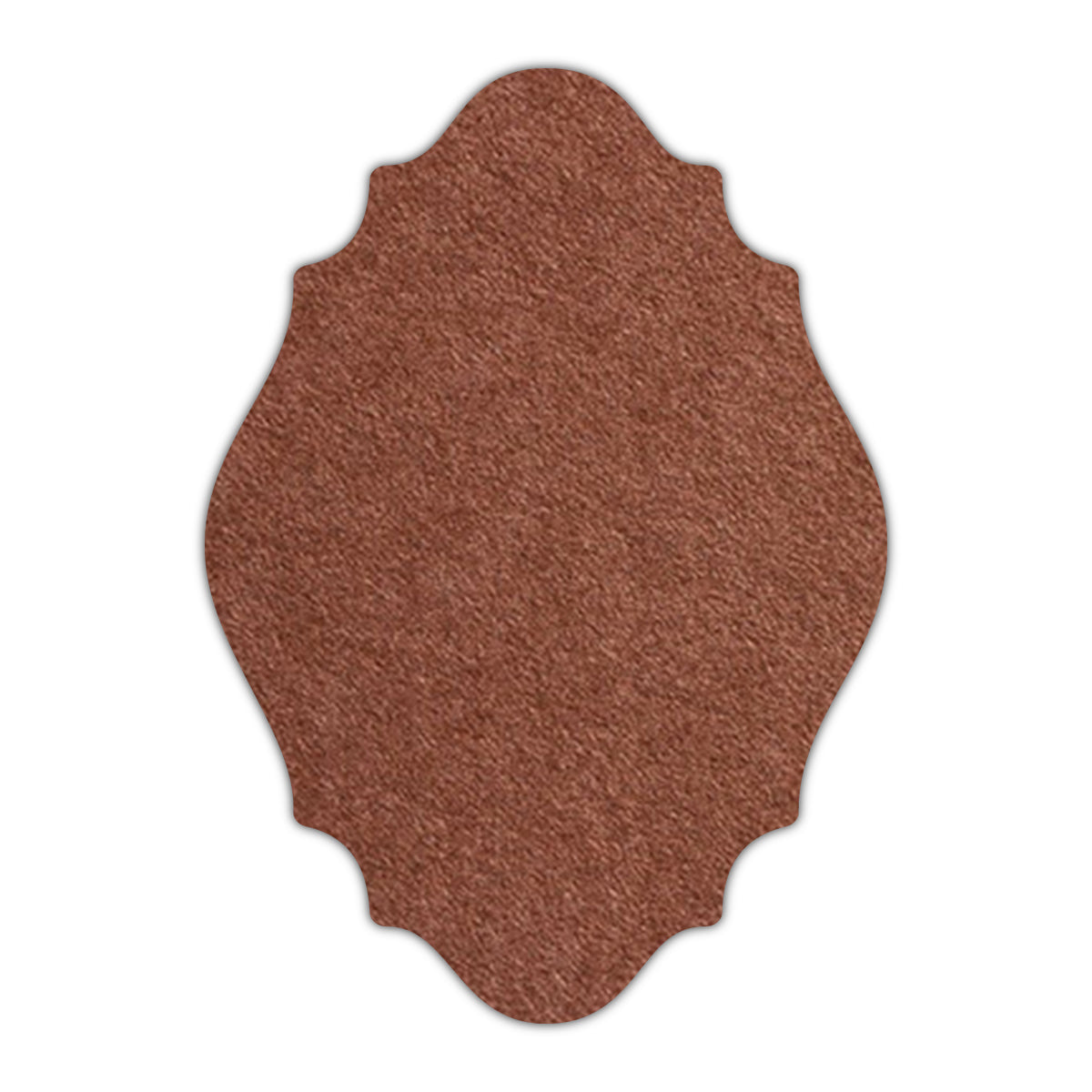 CMYK Print on Sepia Cardstock | Shape P9 | 5" x 8"