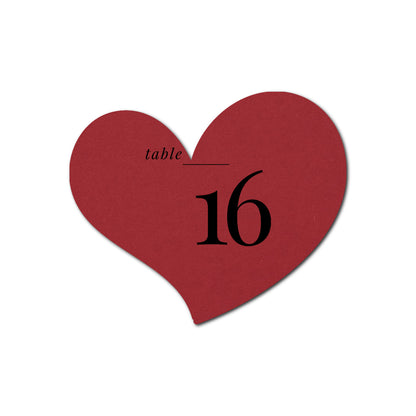 Individually Personalized Wedding Prints on Diecut Cardstock - Shape S100