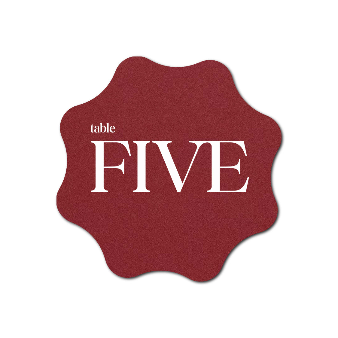 Individually Personalized Wedding Prints on Diecut Cardstock - Shape S101