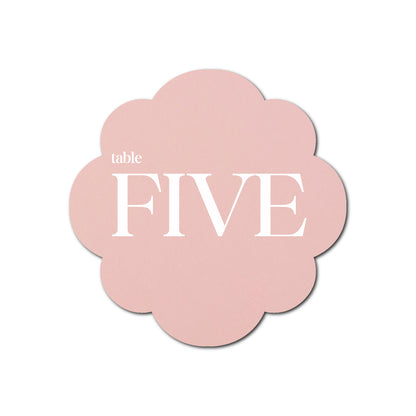 Individually Personalized Wedding Prints on Diecut Cardstock - Shape S103