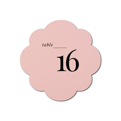 Individually Personalized Wedding Prints on Diecut Cardstock - Shape S103