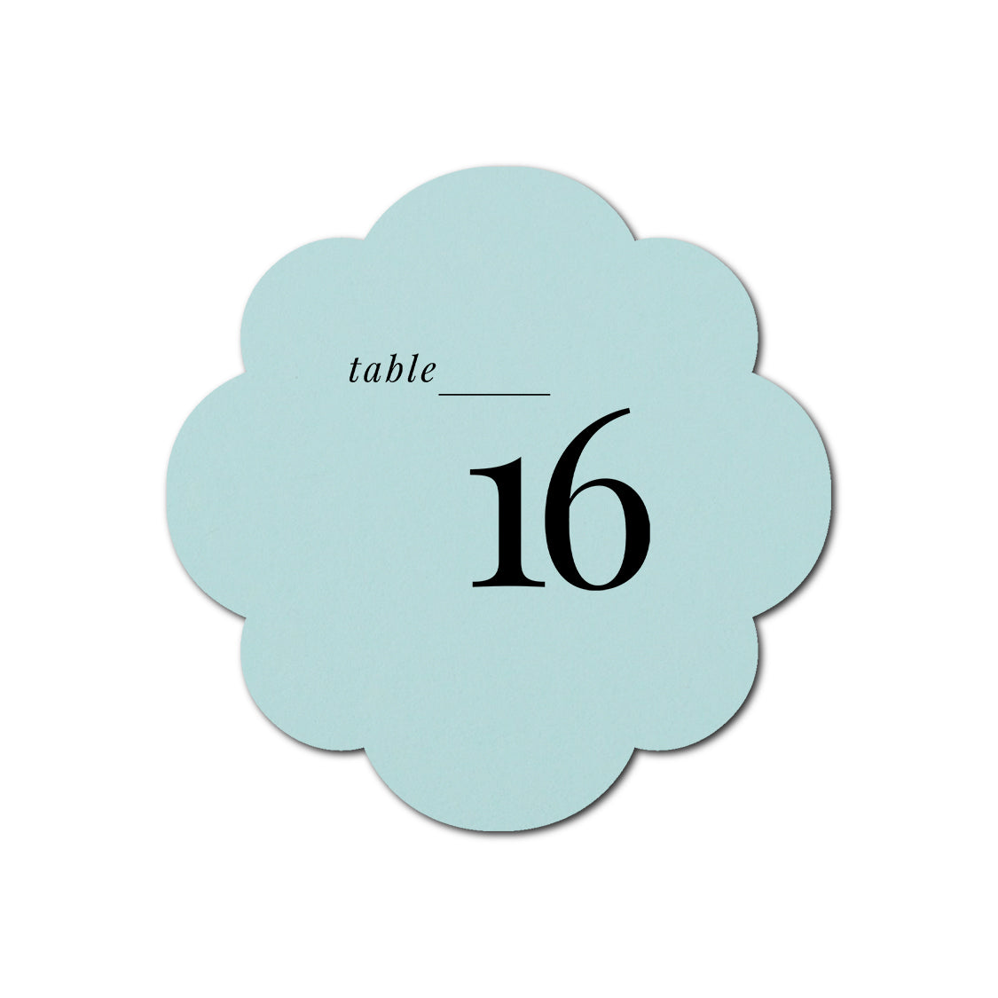 Individually Personalized Wedding Prints on Diecut Cardstock - Shape S103