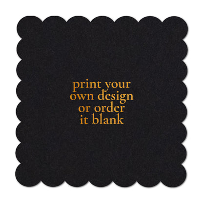 Custom Wedding Prints on Diecut Shaped Cardstock | Shape S105