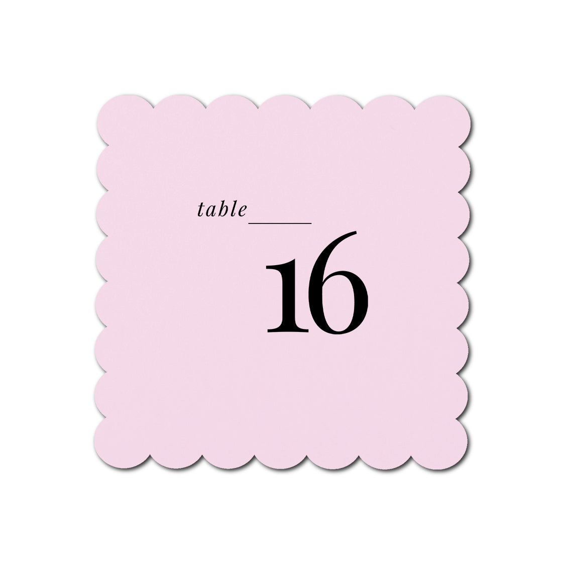 Individually Personalized Wedding Prints on Diecut Cardstock - Shape S105