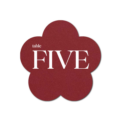 Individually Personalized Wedding Prints on Diecut Cardstock - Shape S107