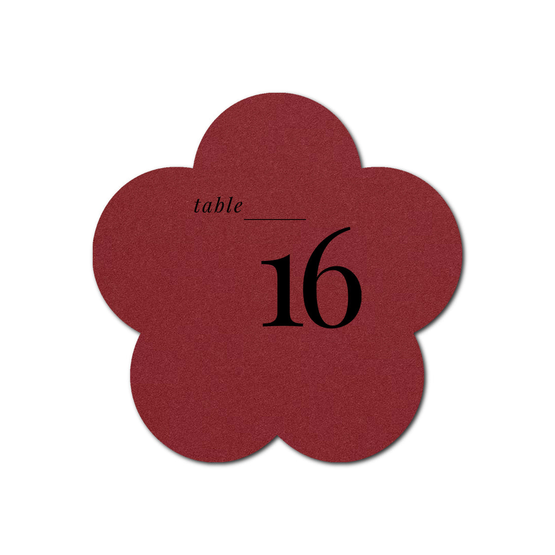 Individually Personalized Wedding Prints on Diecut Cardstock - Shape S107